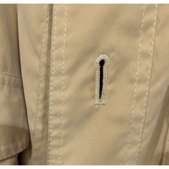 Vintage Valstar Milano‎ Safari Travel Field jacket/Coat Sz 54 Butter Cream Italy - Picture 6 of 7